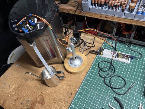 Phase 1 electronics on the workbench
